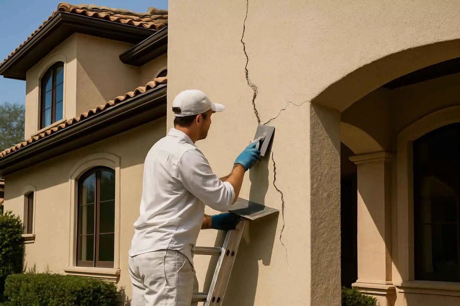 Stucco Repair Contractor In Kendalia TX Stucco Crack Repair Service in Kendalia TX