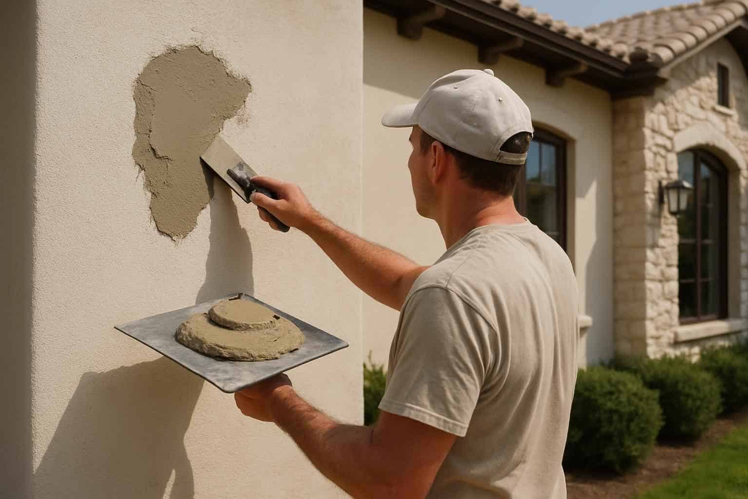 Stucco Patch Service in Blanco TX