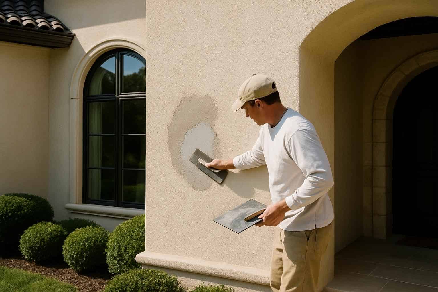 Stucco Repair Contractor In Boerne TX Stucco Patch Service in Boerne TX