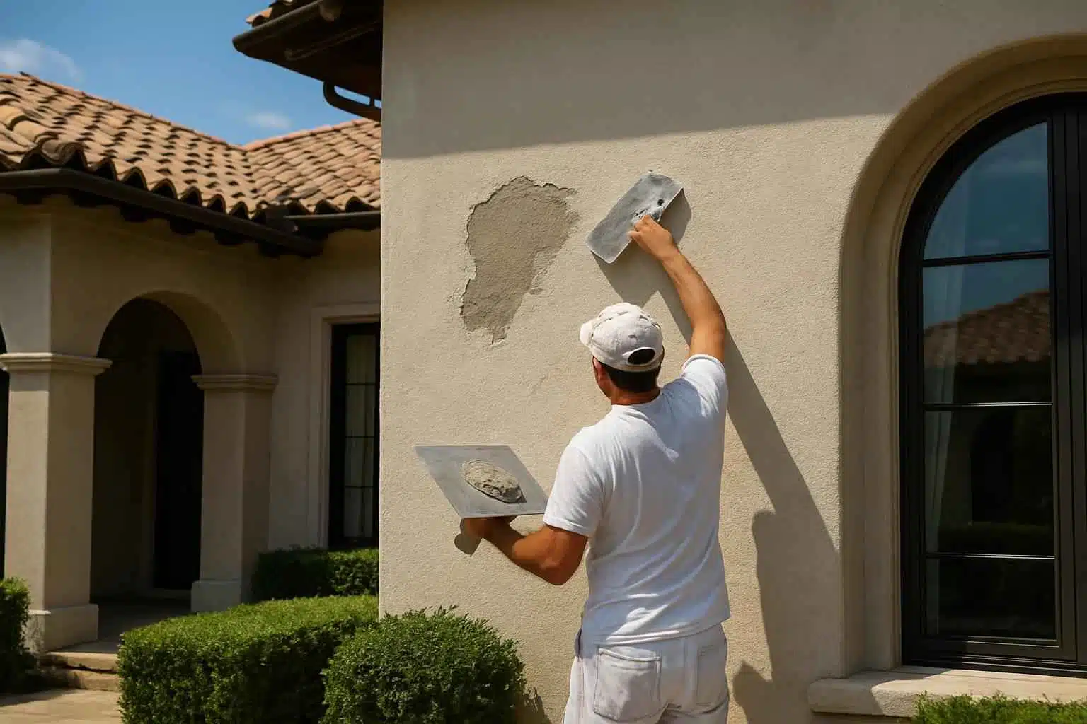 Stucco Patch Service in Hunt TX