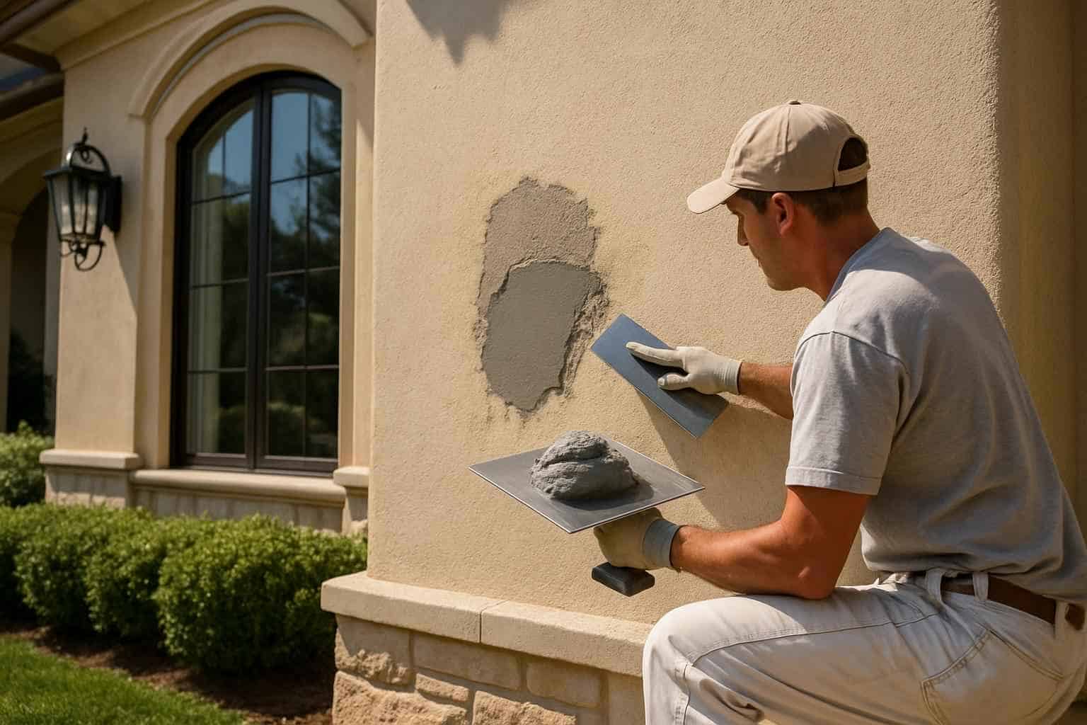 Stucco Repair Contractor In Kendalia TX Stucco Patch Service in Kendalia TX