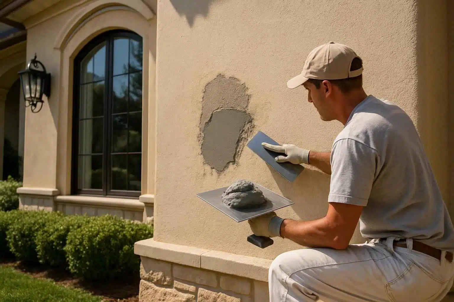Stucco Repair Contractor In Kendalia TX Stucco Patch Service in Kendalia TX