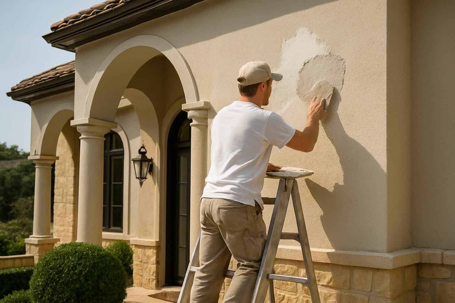 Stucco Repair Contractor In Mountain Home TX Stucco Patch Service in Mountain Home TX