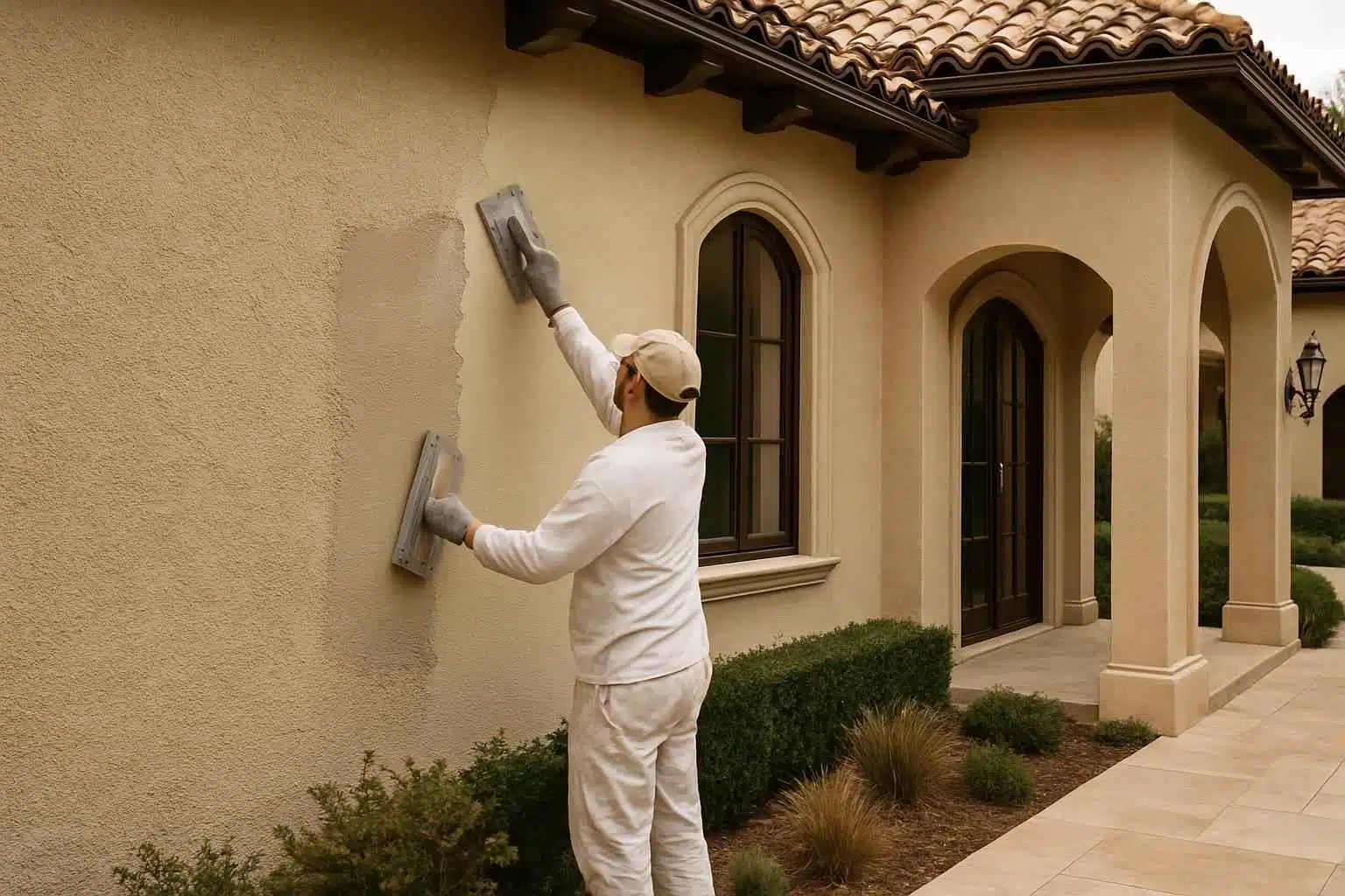 Stucco Repair Contractor In Kendalia TX Stucco Recoat Service in Kendalia TX