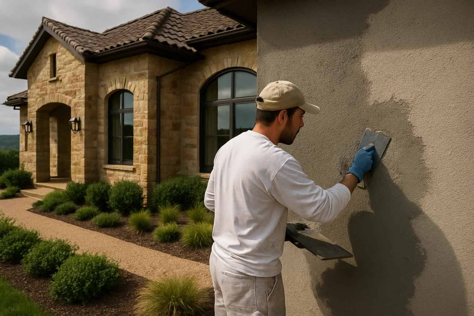 Stucco Repair Contractor In Mountain Home TX Stucco Waterproofing Service in Mountain Home TX