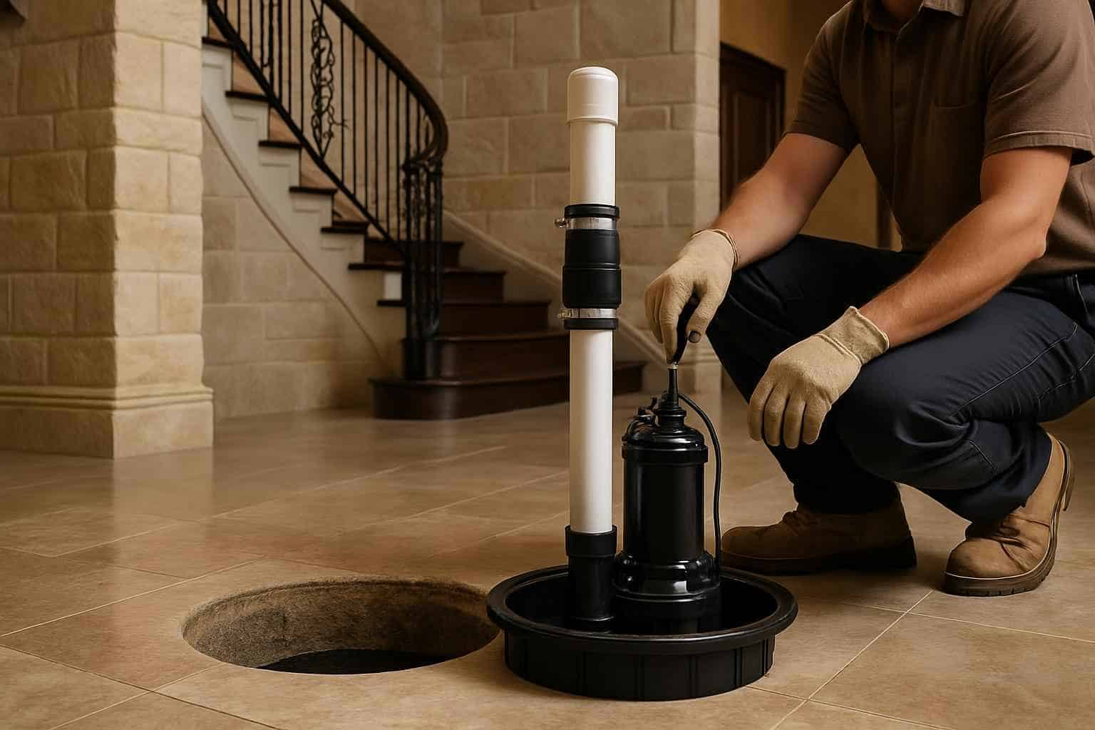 Drainage Solutions Contractor In Cypress Mill TX Sump Pump Installation Service in Cypress Mill TX