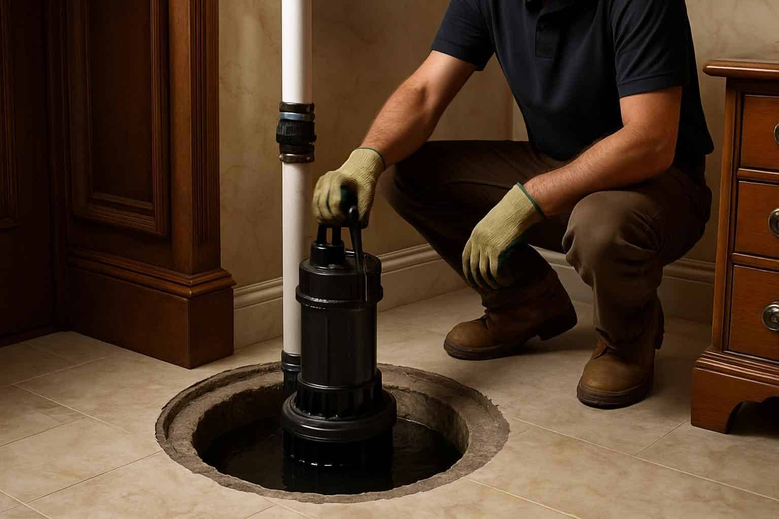 Sump Pump Installation Service in Hunt TX