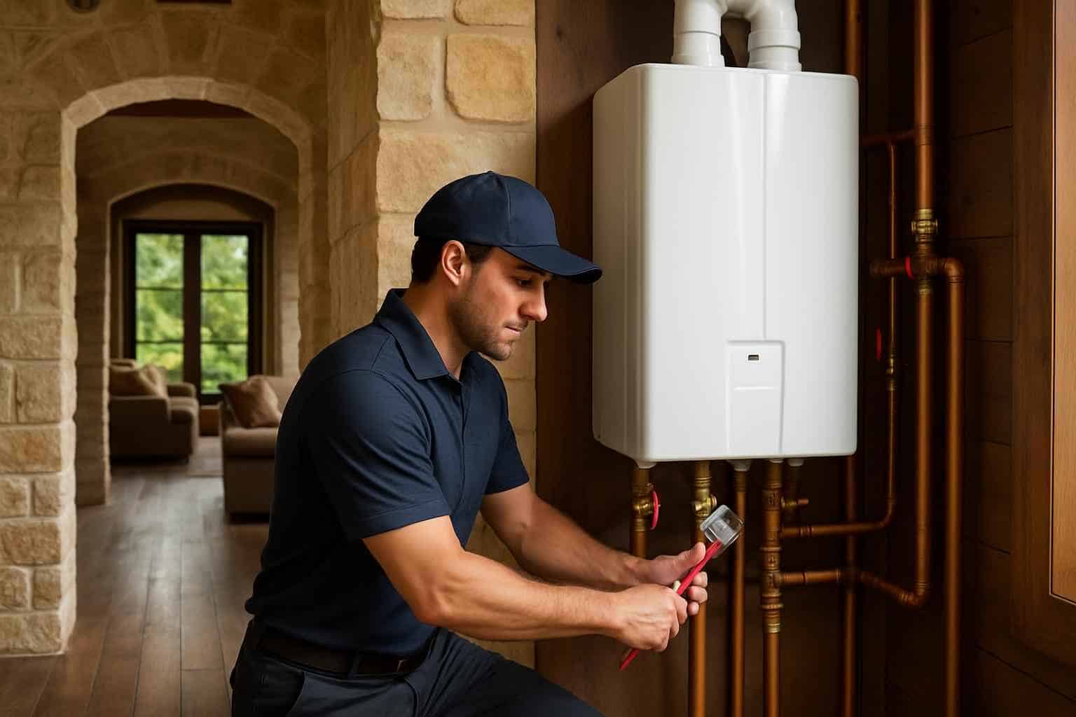 Tankless Water Heater Installer in Hunt TX