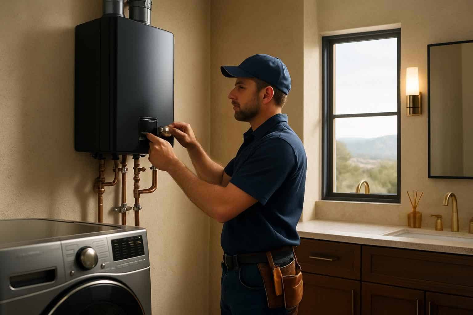 Tankless Water Heater Installer in Round Mountain TX