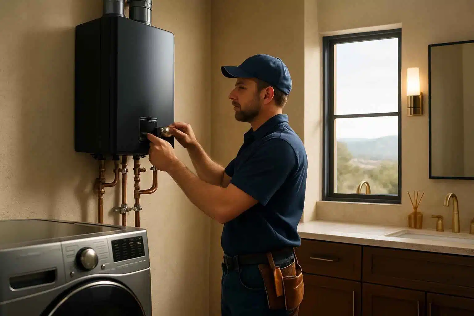 Tankless Water Heater Installer in Round Mountain TX