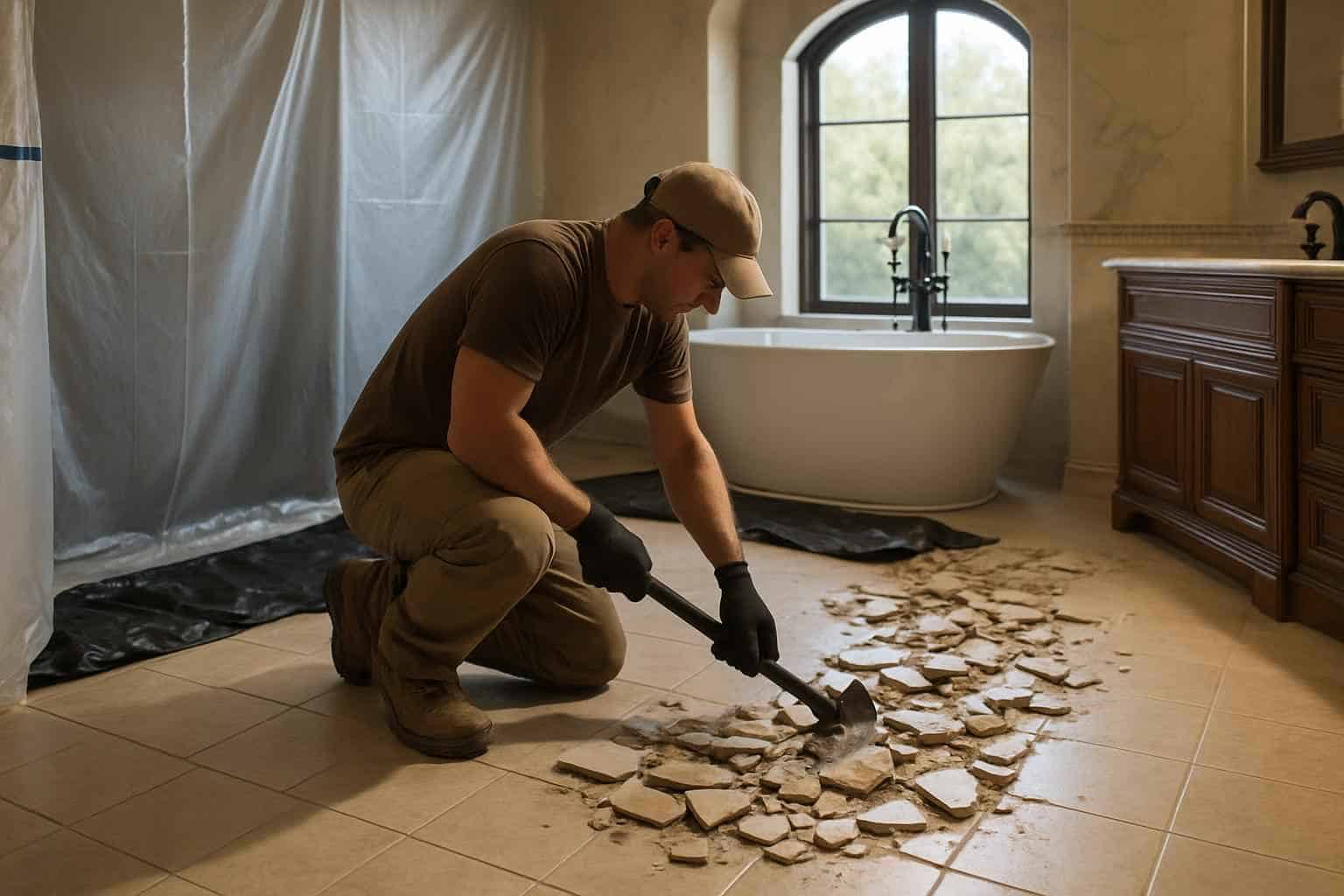 Tile Demolition Prep Service in Boerne TX