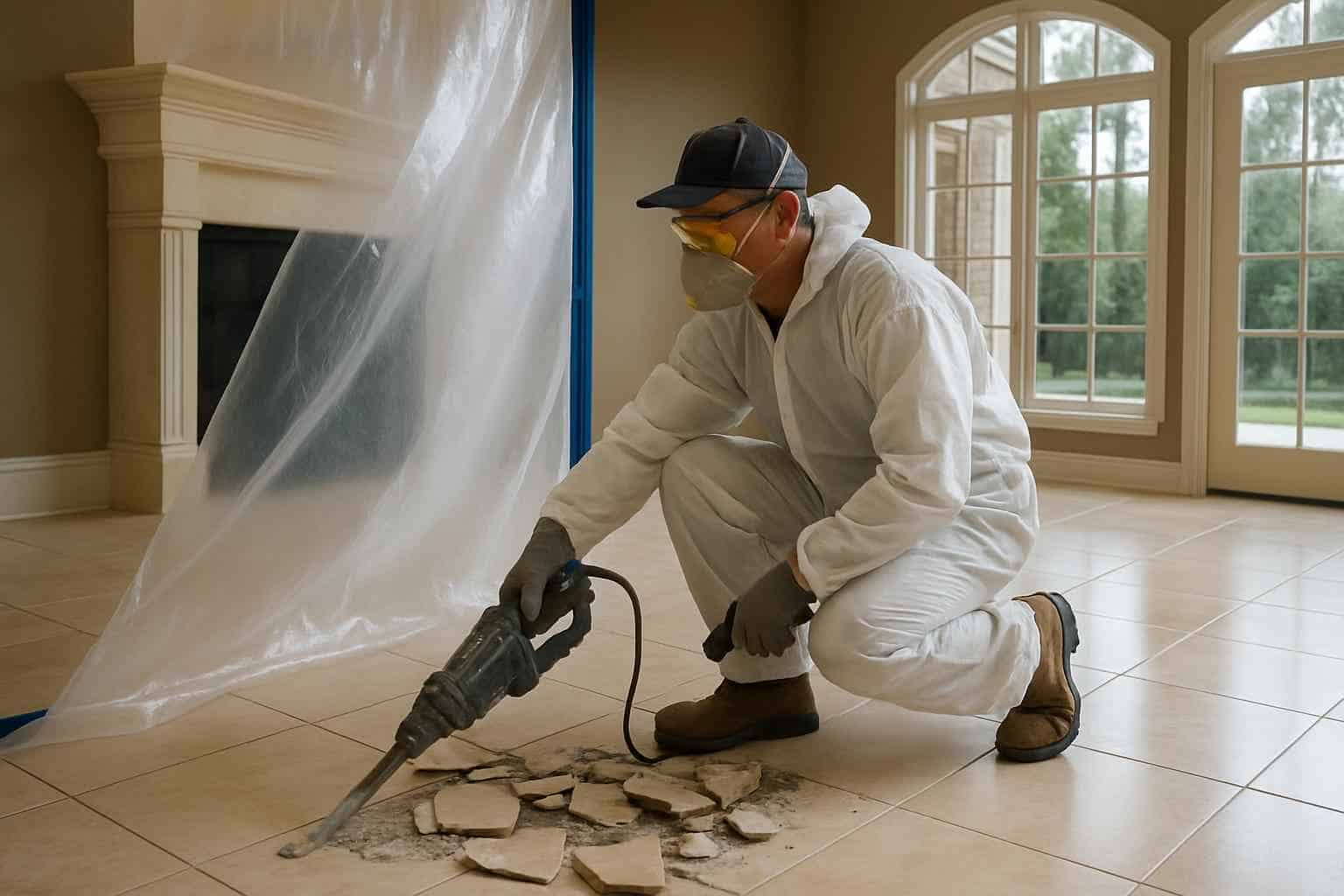 Tile Demolition Prep Service in Cypress Mill TX
