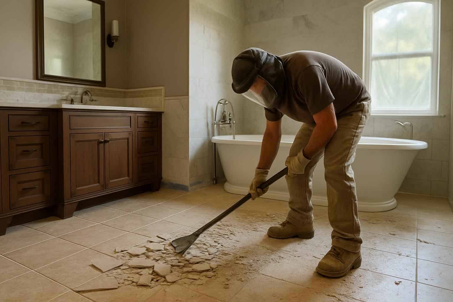 Tile Demolition Prep Service in Kendalia TX