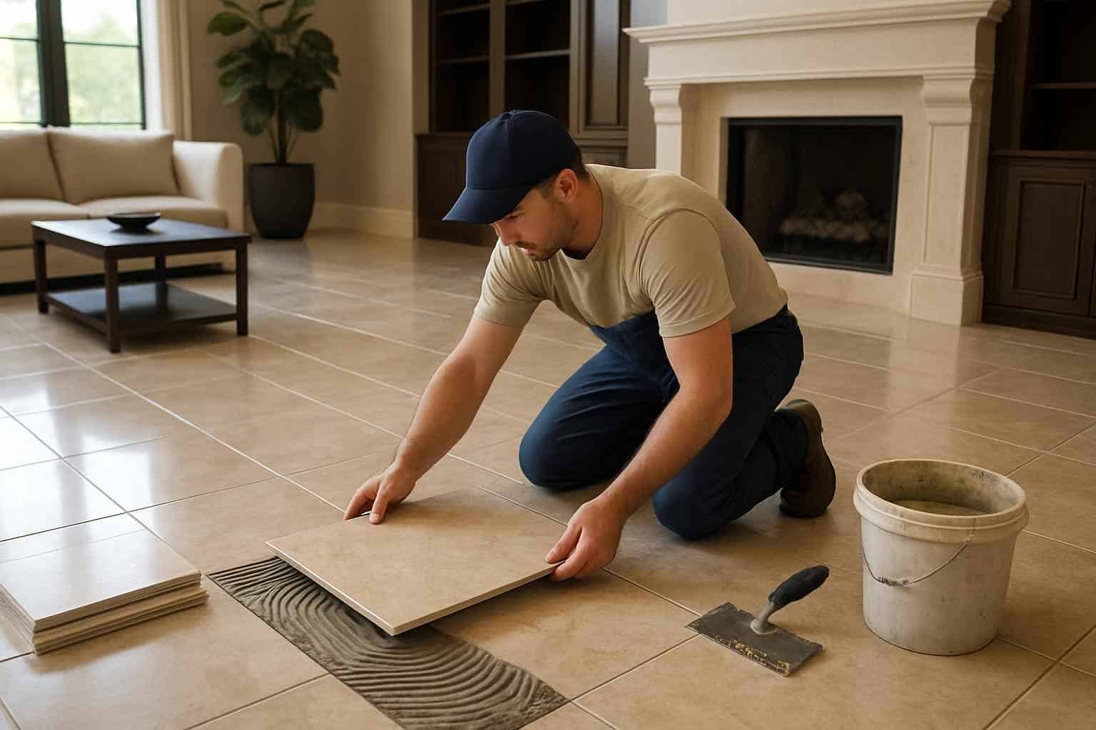 Tile Flooring Installer in Cypress Mill TX