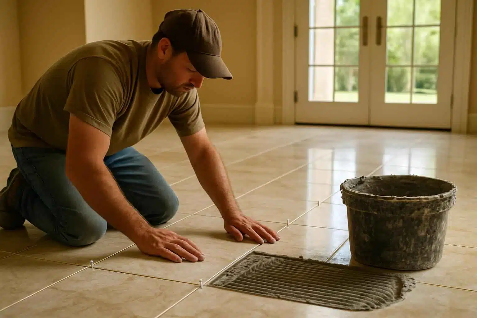 Tile Flooring Installer in Hunt TX