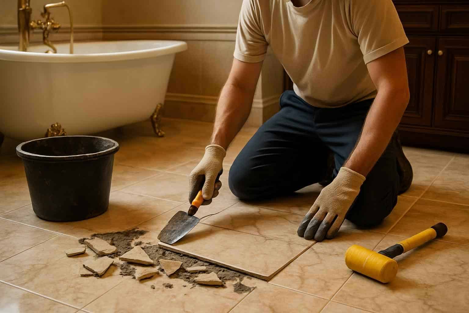 Tile Repair Service in Kendalia TX