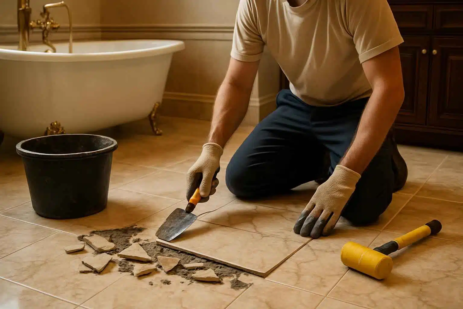 Tile Repair Service in Kendalia TX