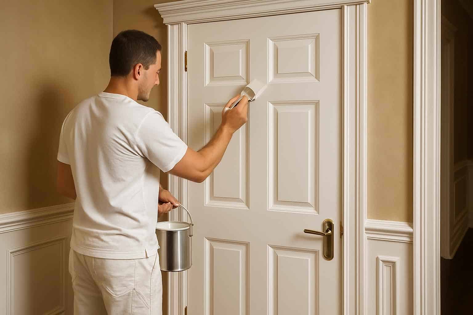 Trim Door Painting Service in Boerne TX