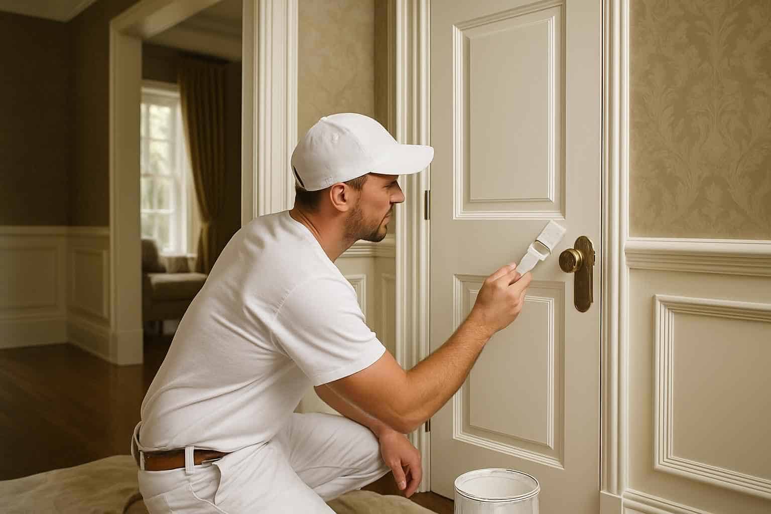 Trim Door Painting Service in Hunt TX