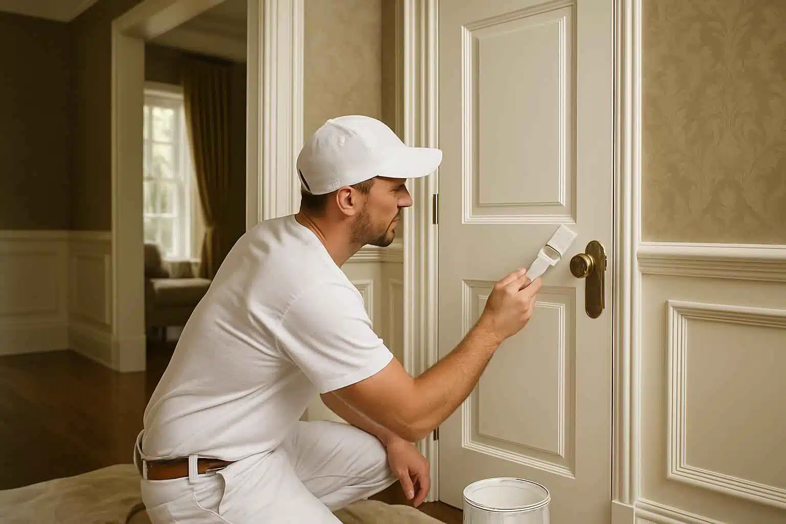 Trim Door Painting Service in Hunt TX