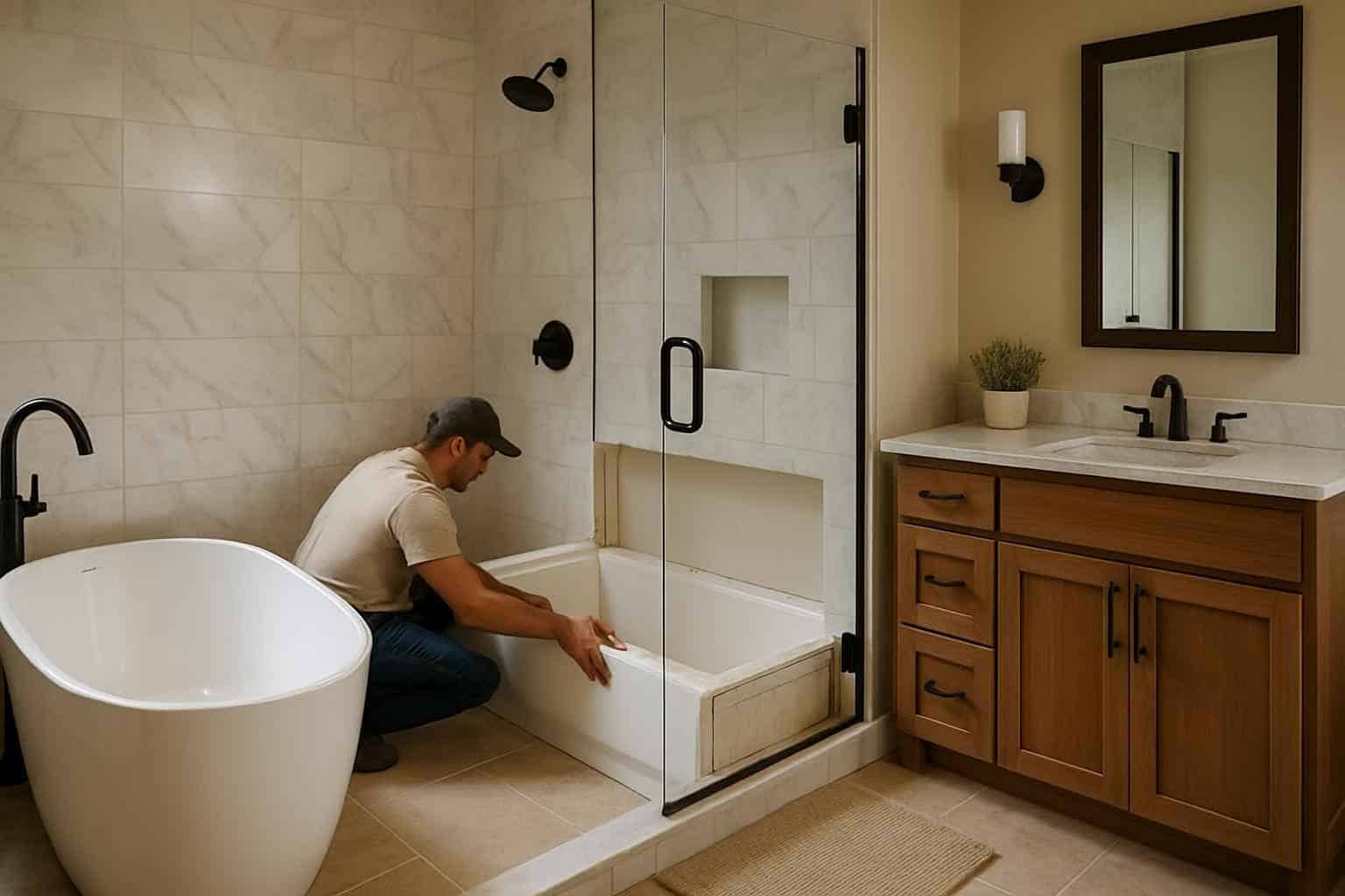 Tub to Shower Conversion Service in Kendalia TX