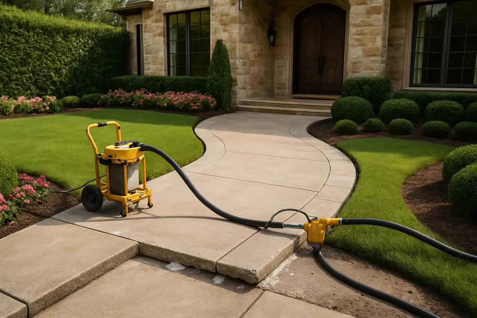 Walkway Repair Leveling Service in Cypress Mill TX