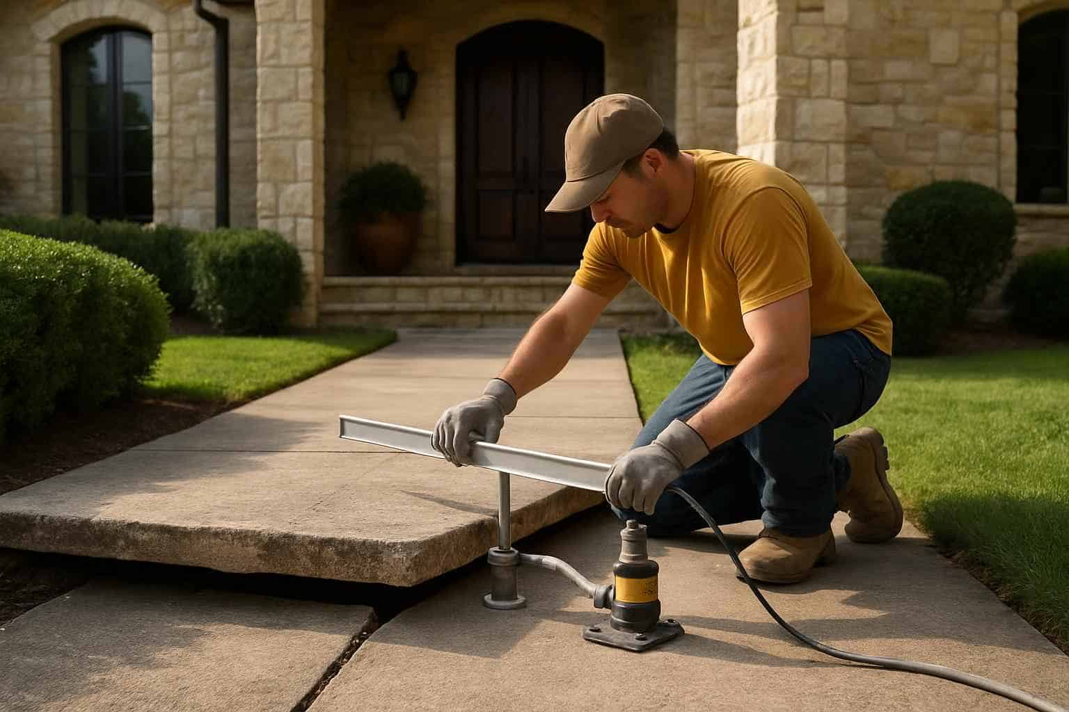 Walkway Repair Leveling Service in Mountain Home TX