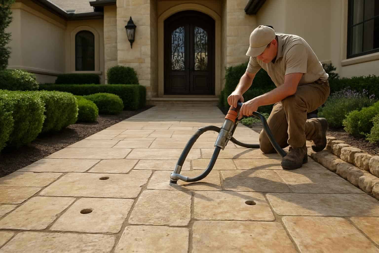 Path Walkway Contractor In Round Mountain TX Walkway Repair Leveling Service in Round Mountain TX