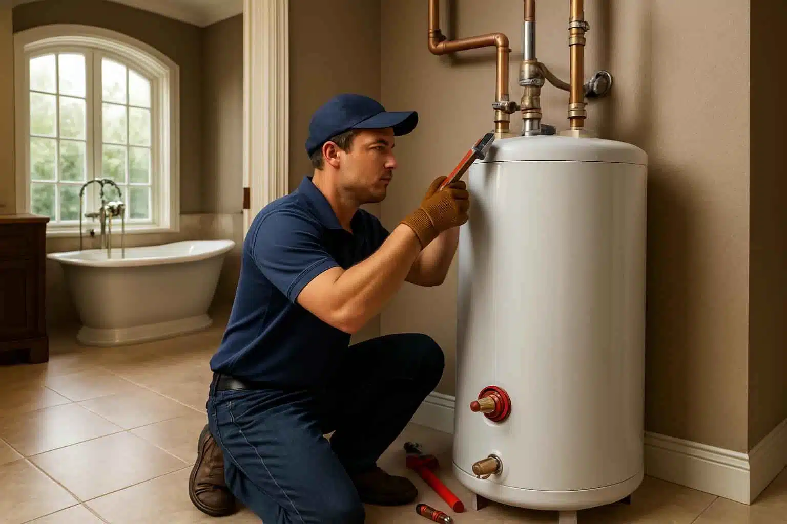 Water Heater Installation Service in Round Mountain TX