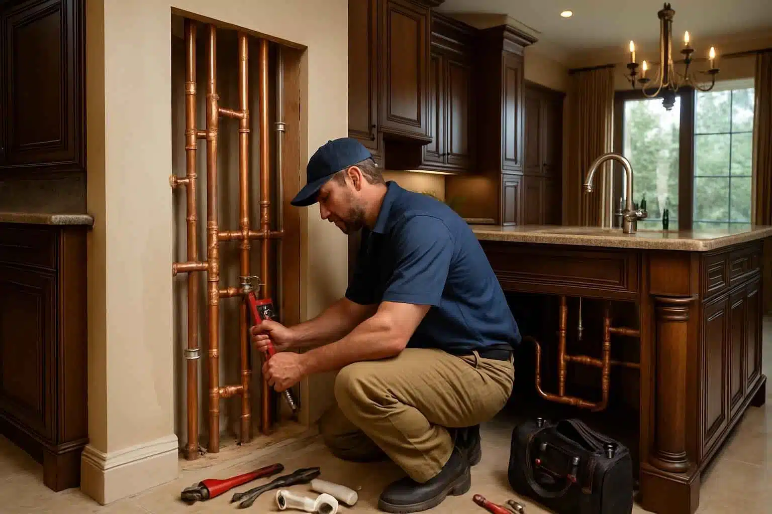 Whole Home Repipe Contractor in Kendalia TX