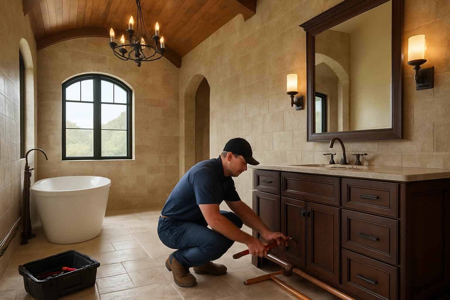 Whole Home Repipe Contractor in Round Mountain TX