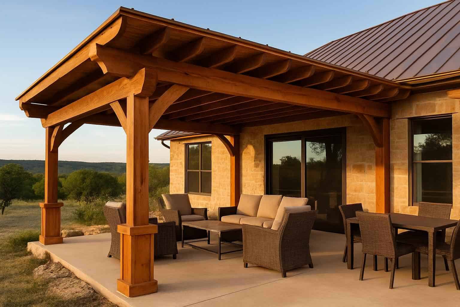 Patio Cover Installation Contractor In Mountain Home TX Wood Patio Cover Installer in Mountain Home TX
