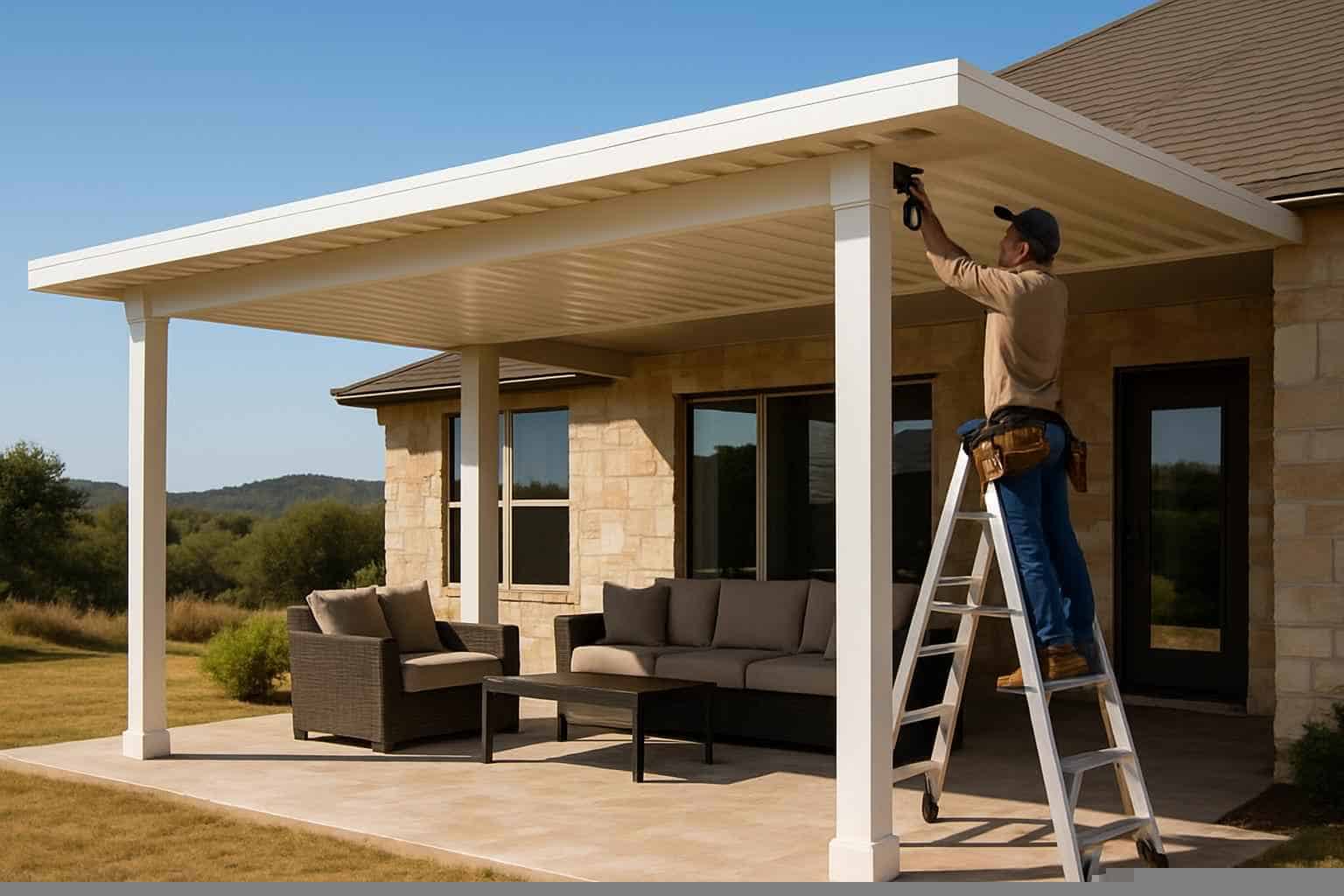 Aluminum Patio Cover Installer in Llano TX