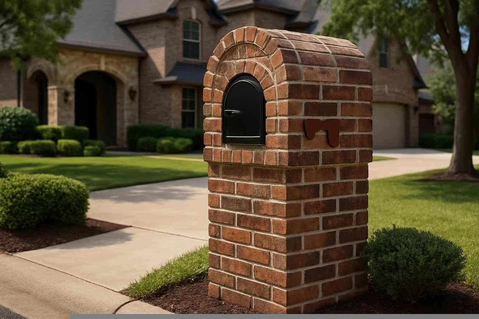 Brick Mailbox Builder in Kingsland TX