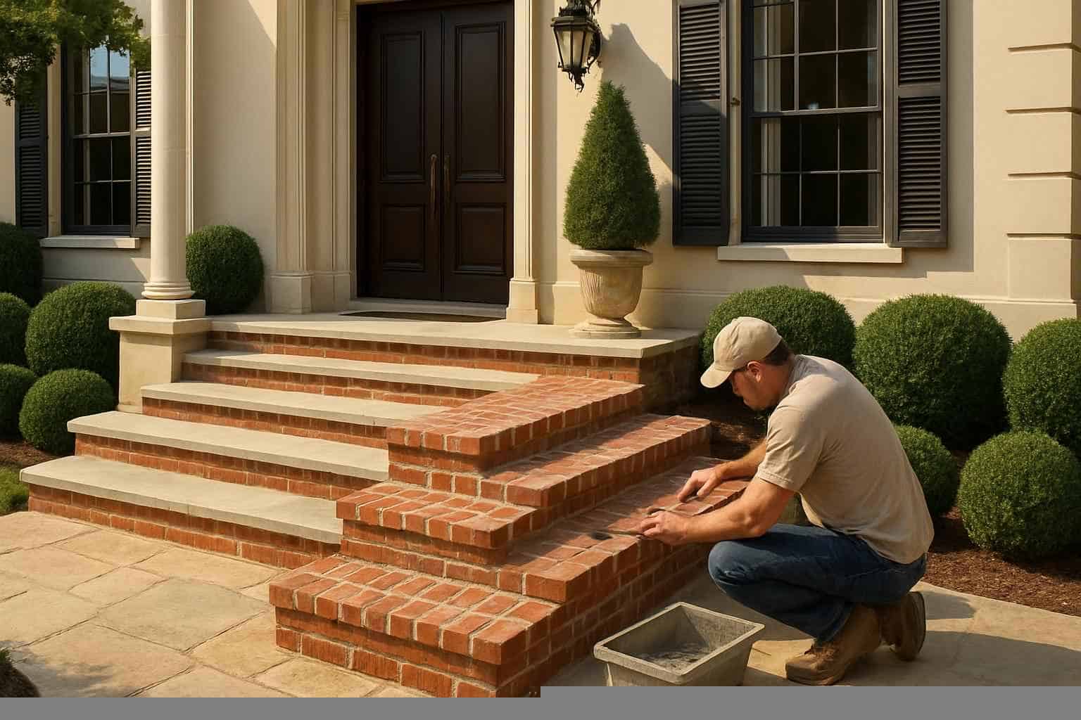 Brick Step Installer in Kingsland TX