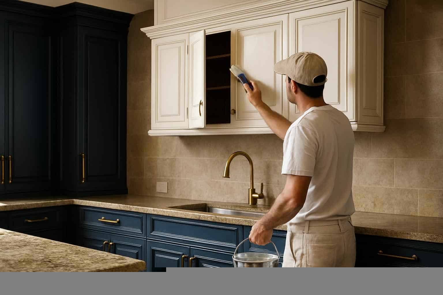 Cabinet Painting Service in Kingsland TX