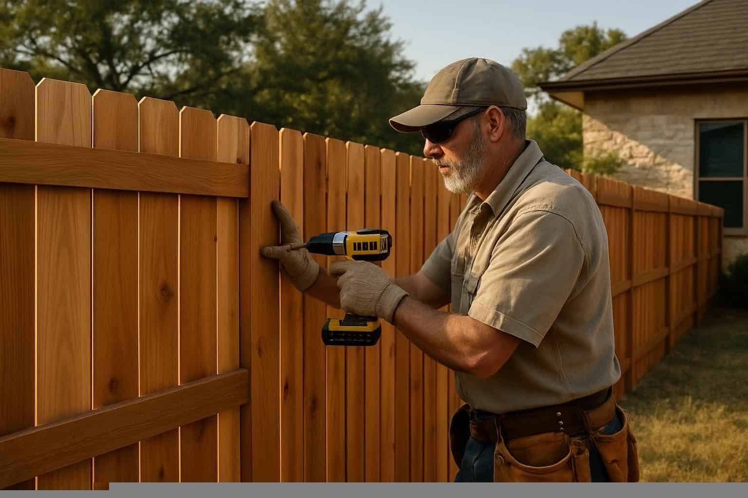 Cedar Fence Contractor in Llano TX