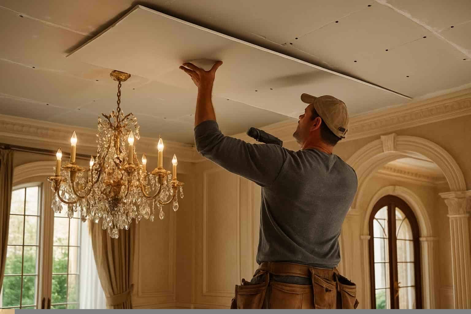 Ceiling Drywall Installation in Kingsland TX