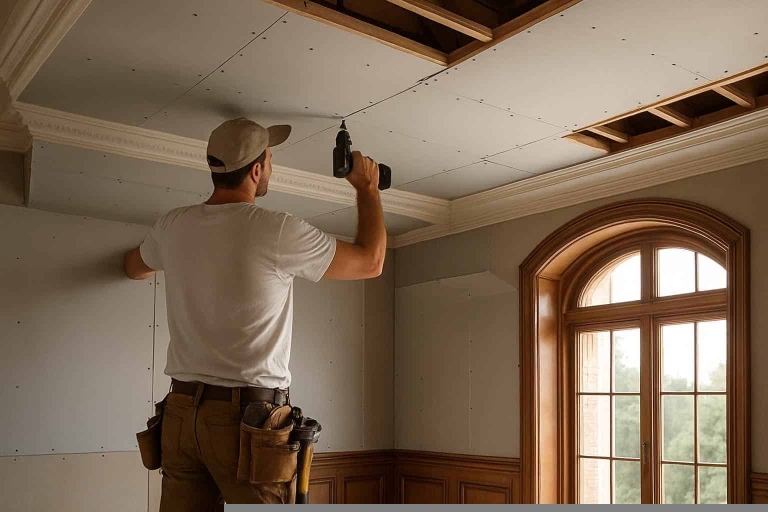 Ceiling Drywall Installation in Llano TX