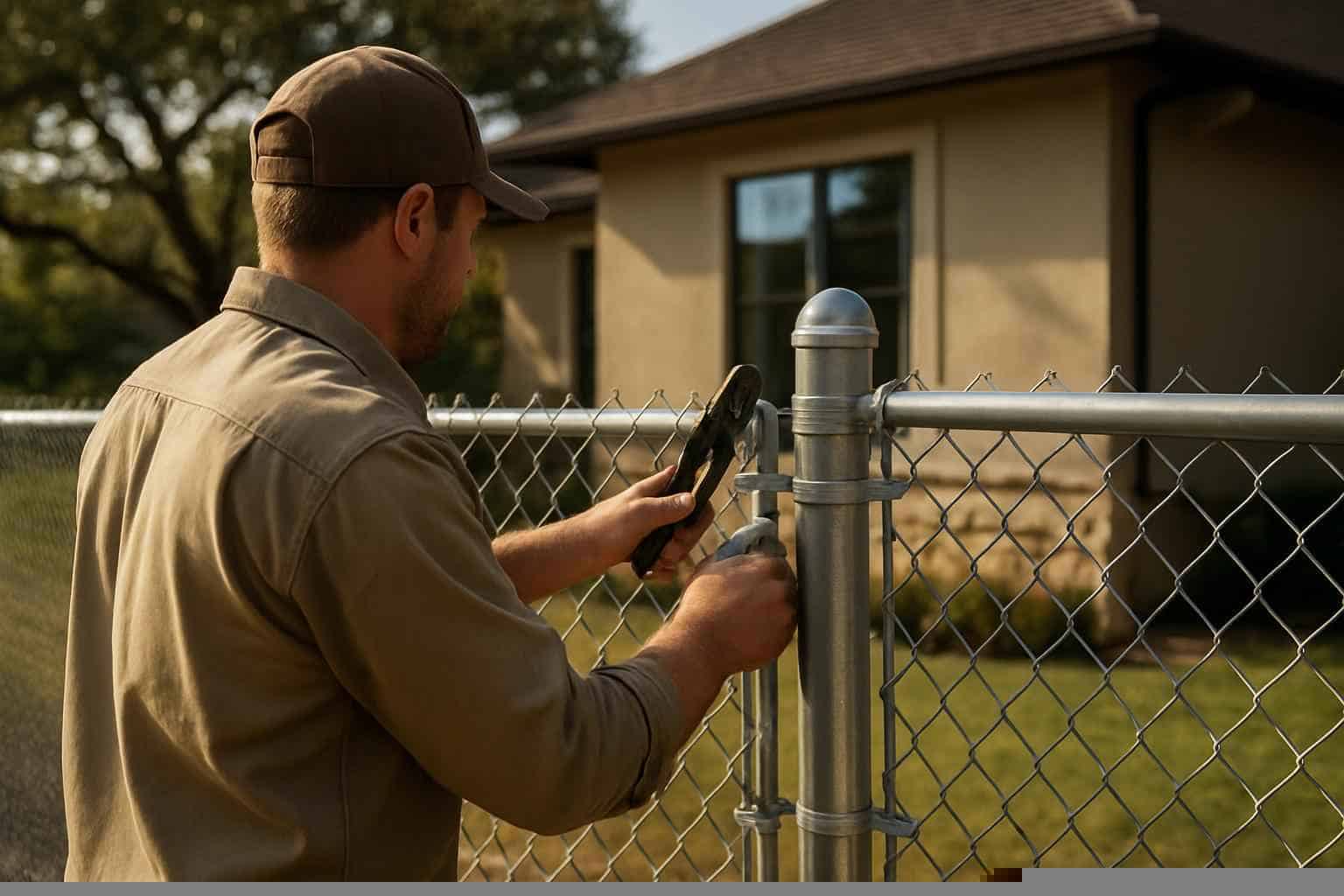 Chain Link Fence Installer in Granite Shoals TX