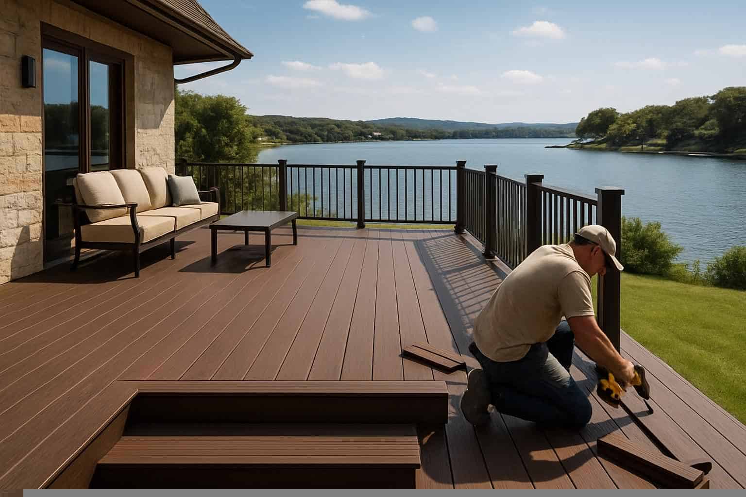 Composite Deck Builder in Kingsland TX
