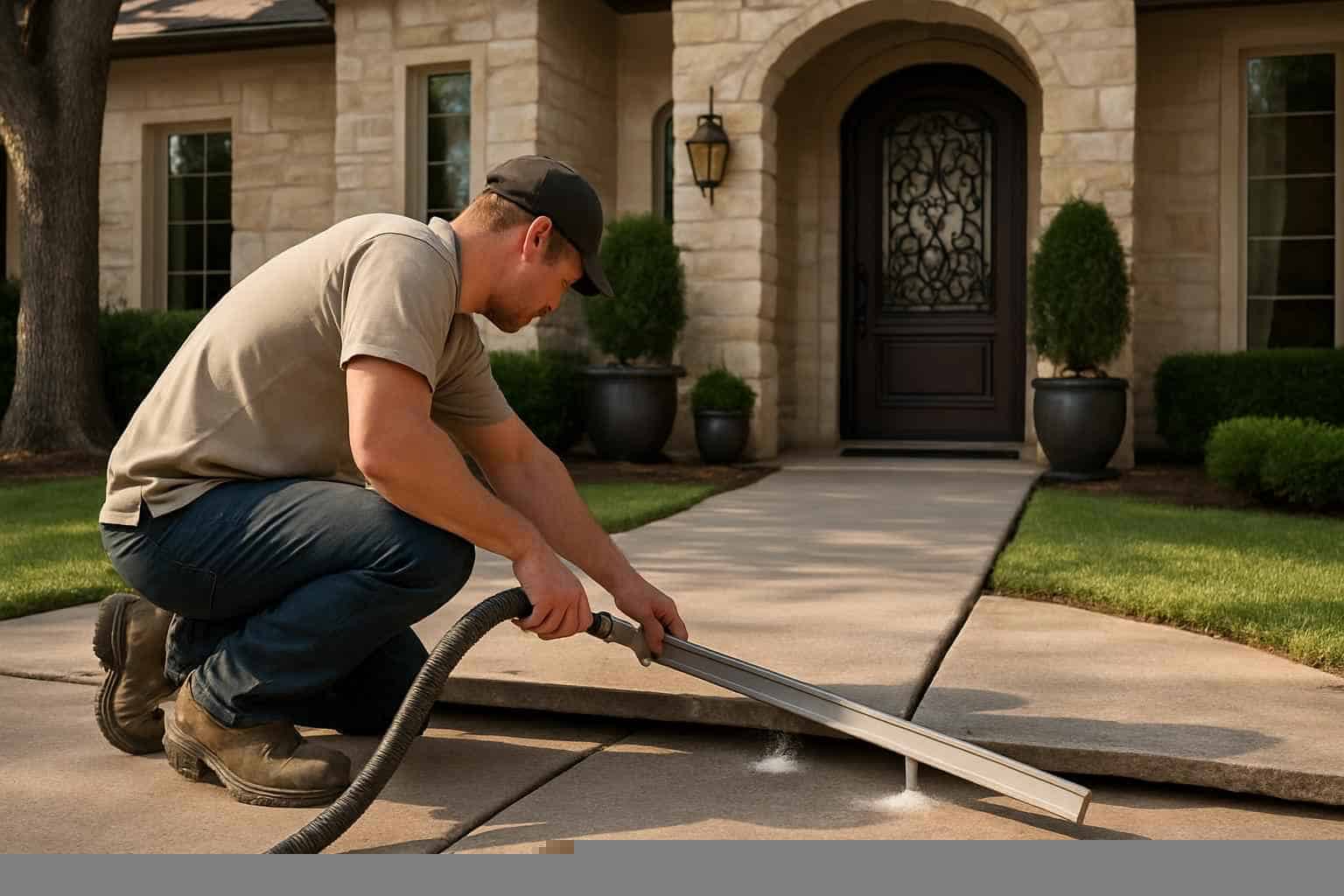 Concrete Leveling Service in Granite Shoals TX