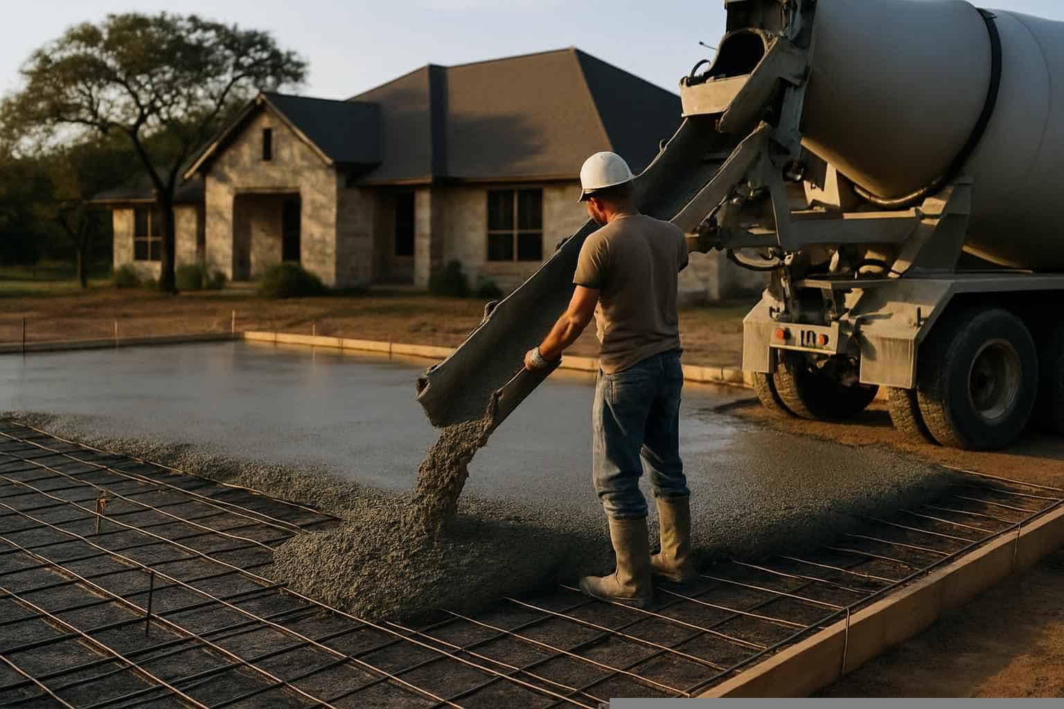 Concrete Slab Pouring Company in Kingsland TX