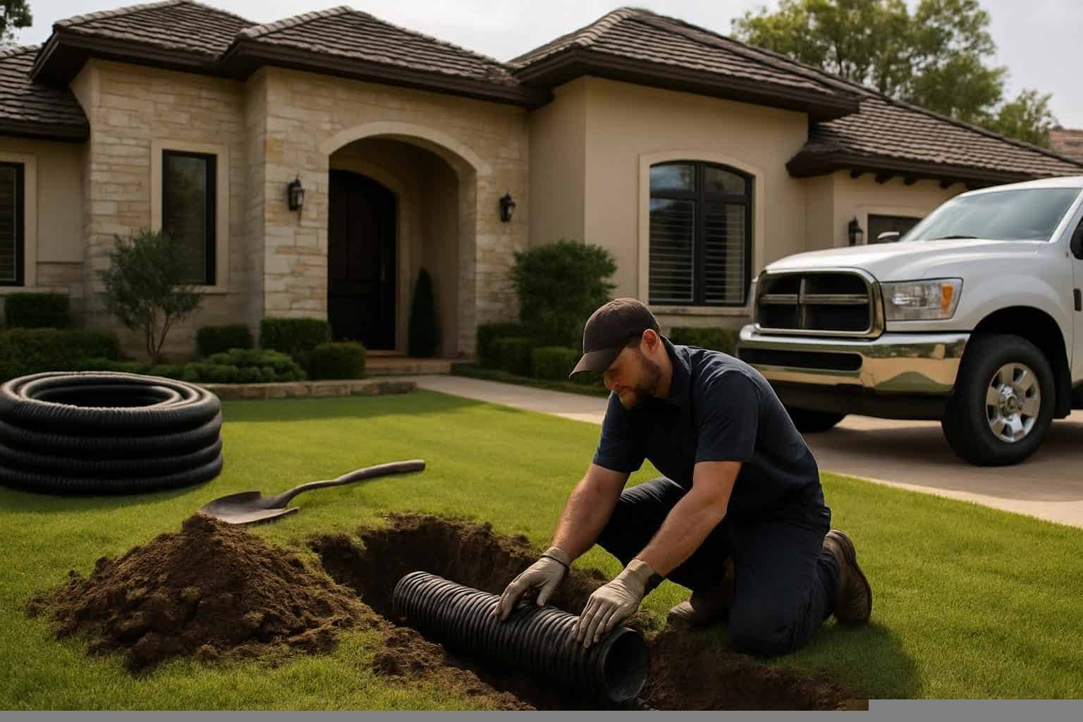 Drainage Repair Service in Kingsland TX