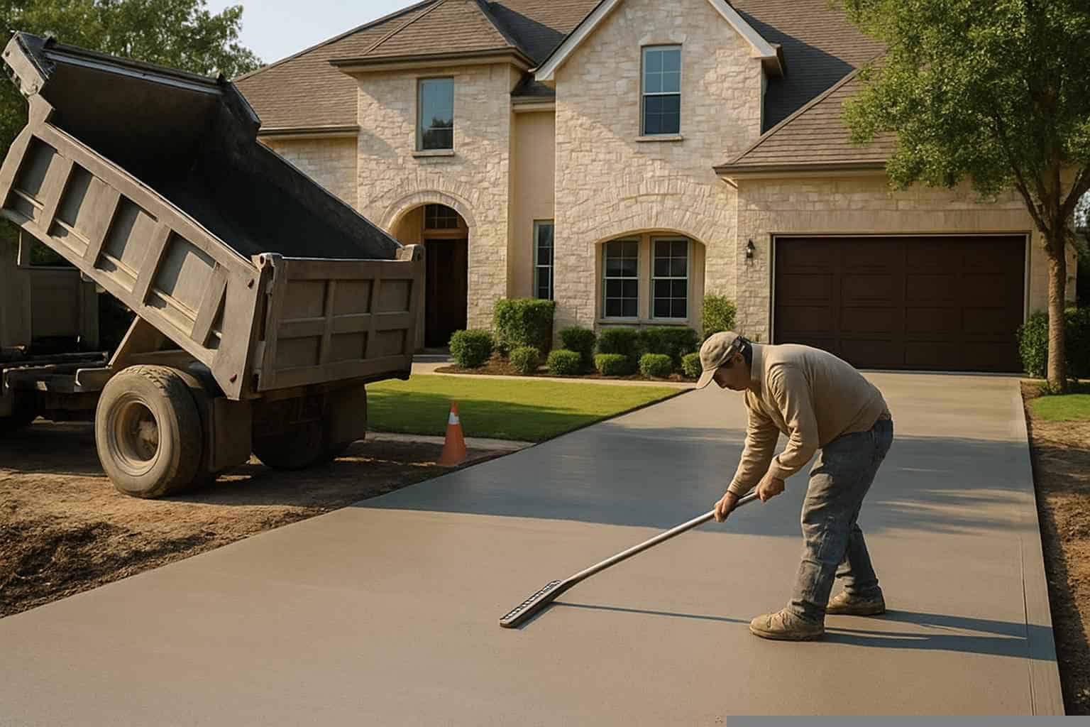 Concrete Driveway Contractor In Granite Shoals TX Driveway Replacement Company in Granite Shoals TX