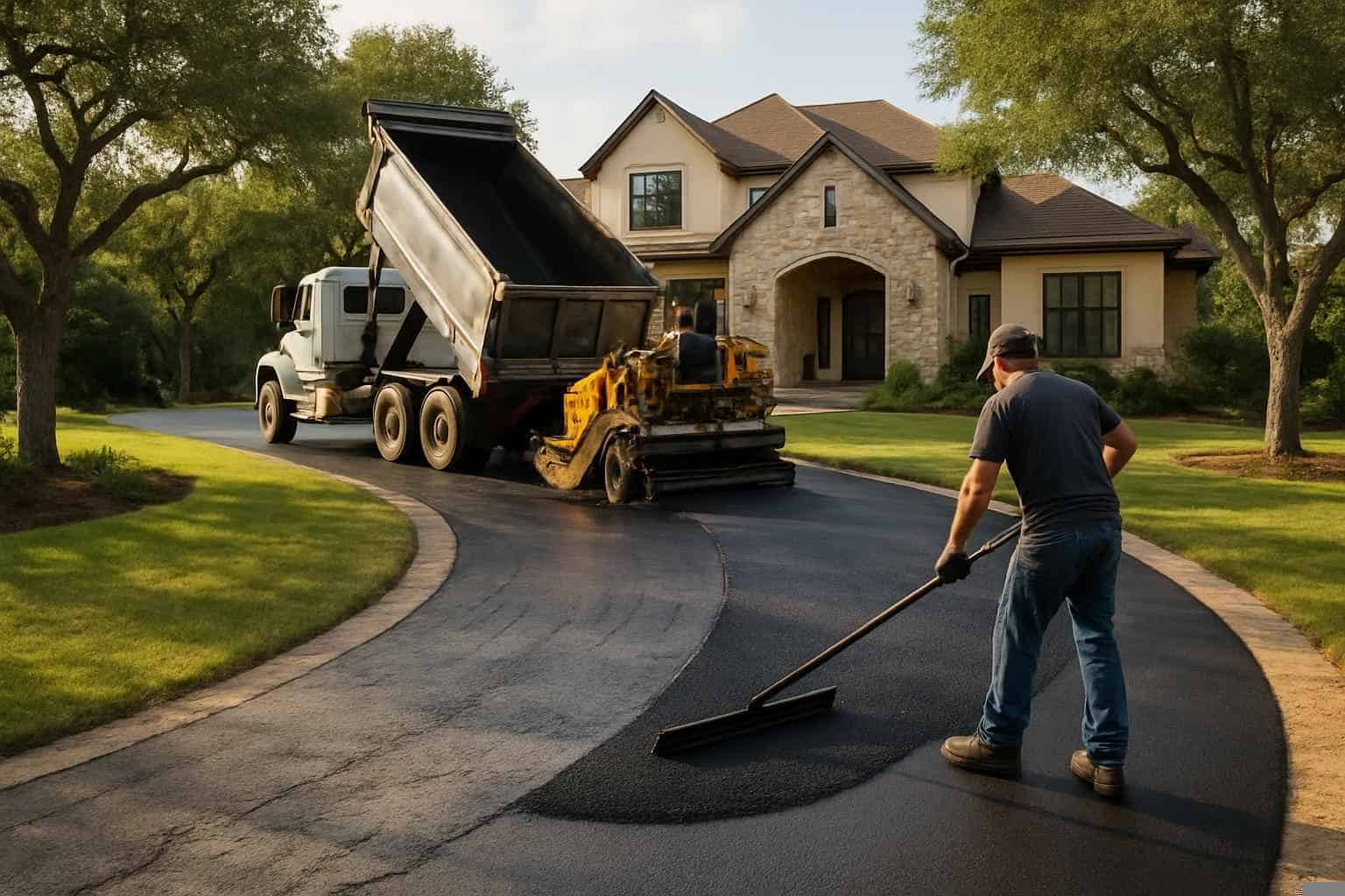 Concrete Driveway Contractor In Granite Shoals TX Driveway Resurfacing Service in Granite Shoals TX