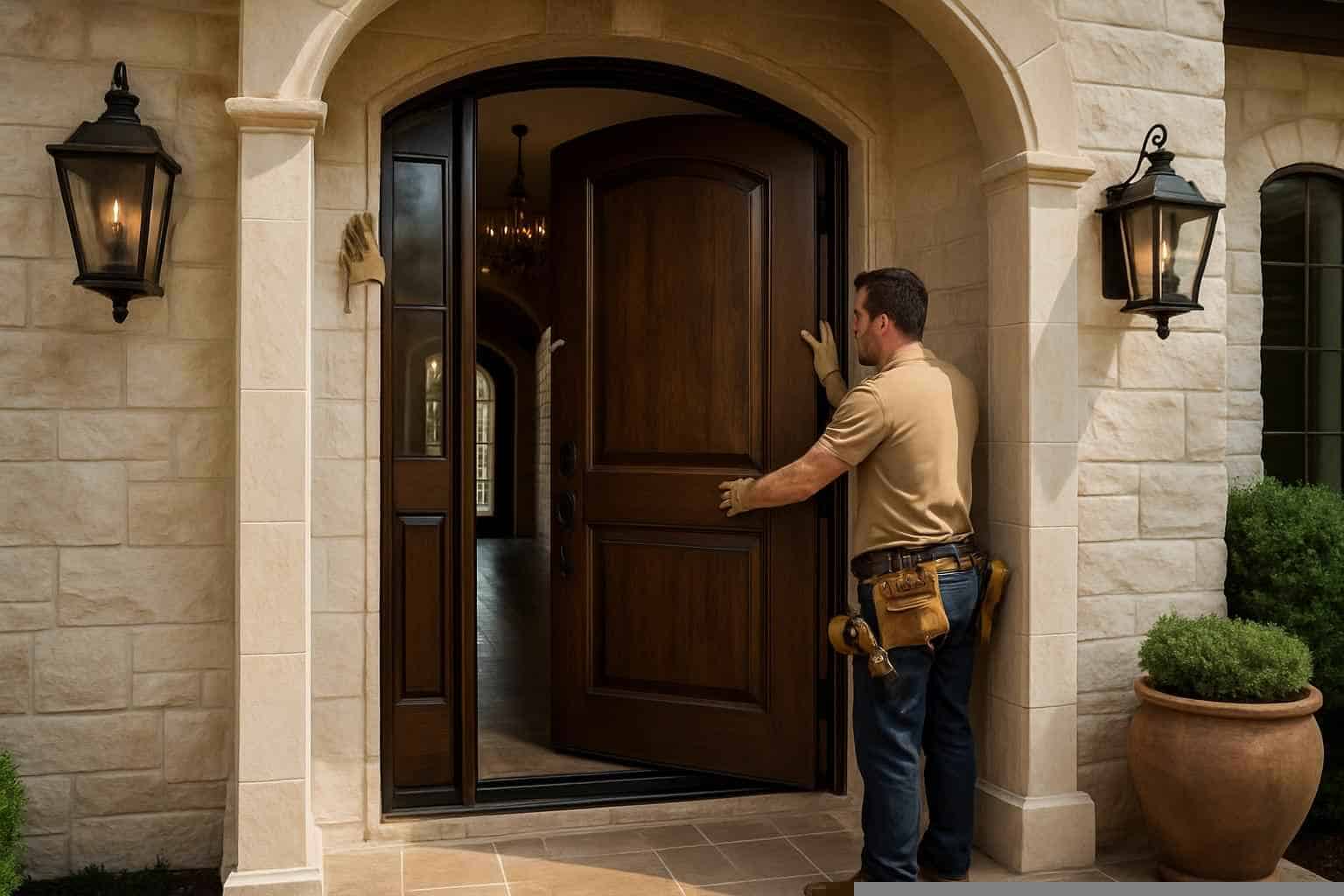 Custom Door Installation Contractor In Kingsland TX Entry Door Installation Contractor in Kingsland TX