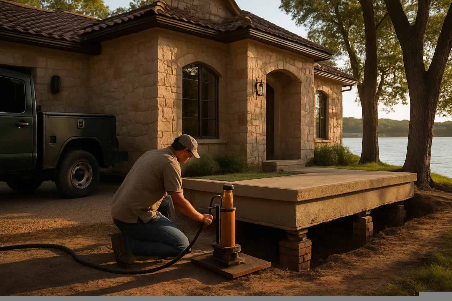 Foundation Repair Pier Beam Contractor In Granite Shoals TX Foundation Leveling Company in Granite Shoals TX