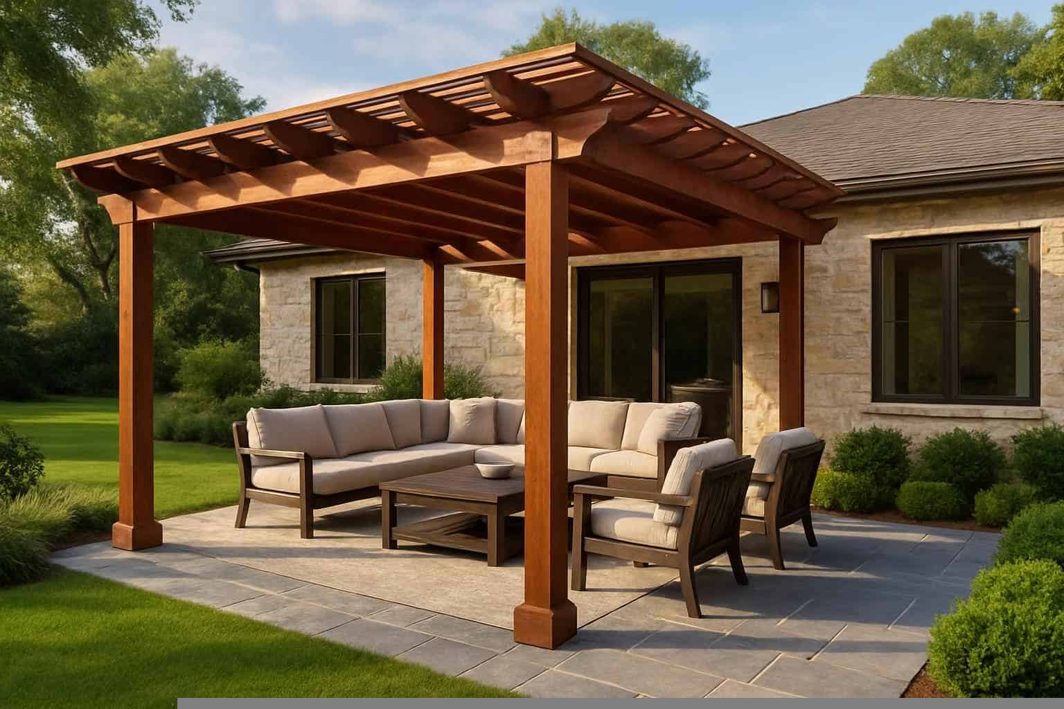 Freestanding Patio Cover Contractor in Granite Shoals TX