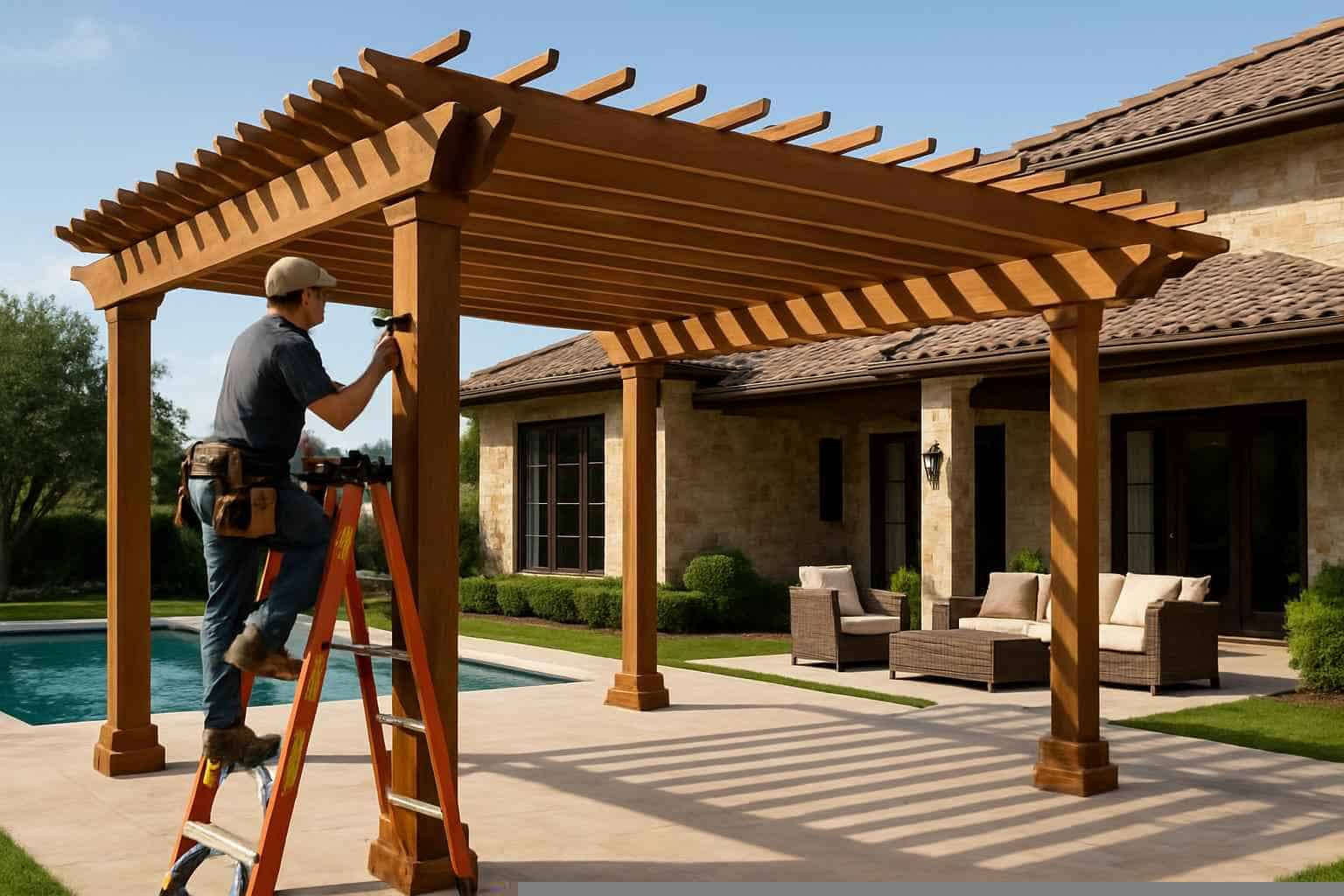 Freestanding Pergola Installer In Llano TX